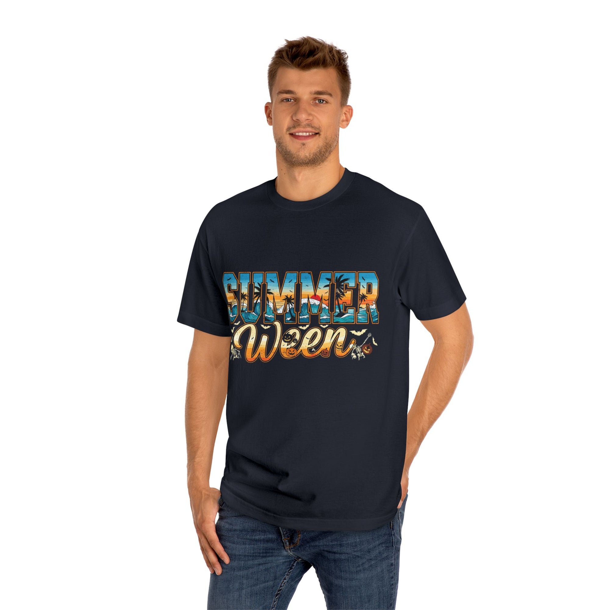 Summer Ween Unisex Classic Tee, Fun Summer Shirt, Beachy Vibes Tee, Casual Wear, Unique Summer Gift