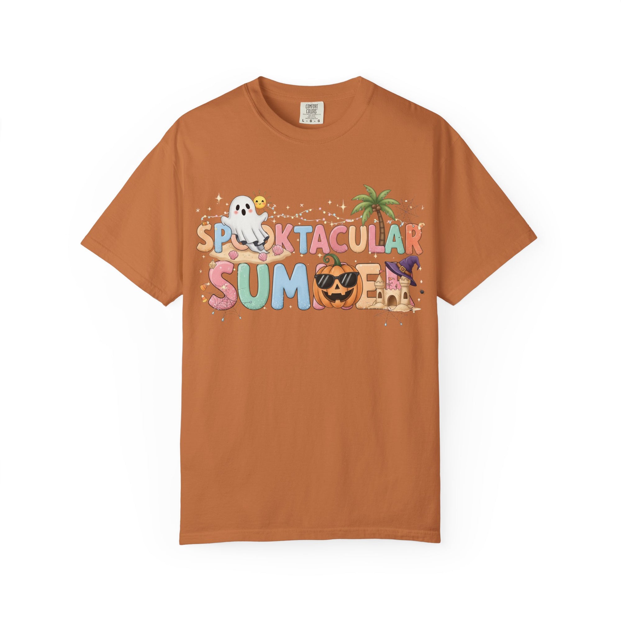 Spooktacular Summer T-shirt | Fun Halloween Tee, Unisex Graphic Shirt, Summer Party Outfit, Seasonal Gift, Festival Wear