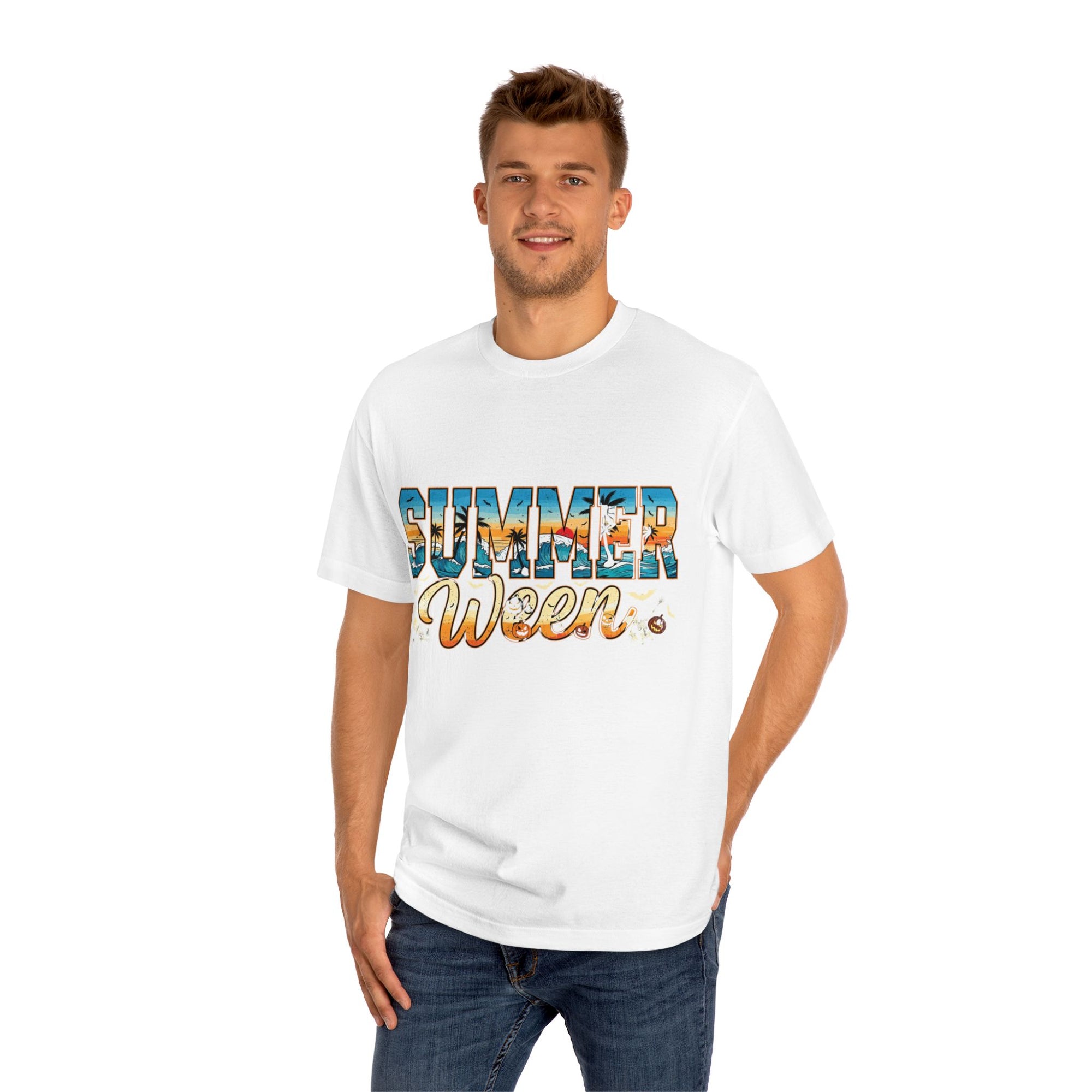 Summer Ween Unisex Classic Tee, Fun Summer Shirt, Beachy Vibes Tee, Casual Wear, Unique Summer Gift