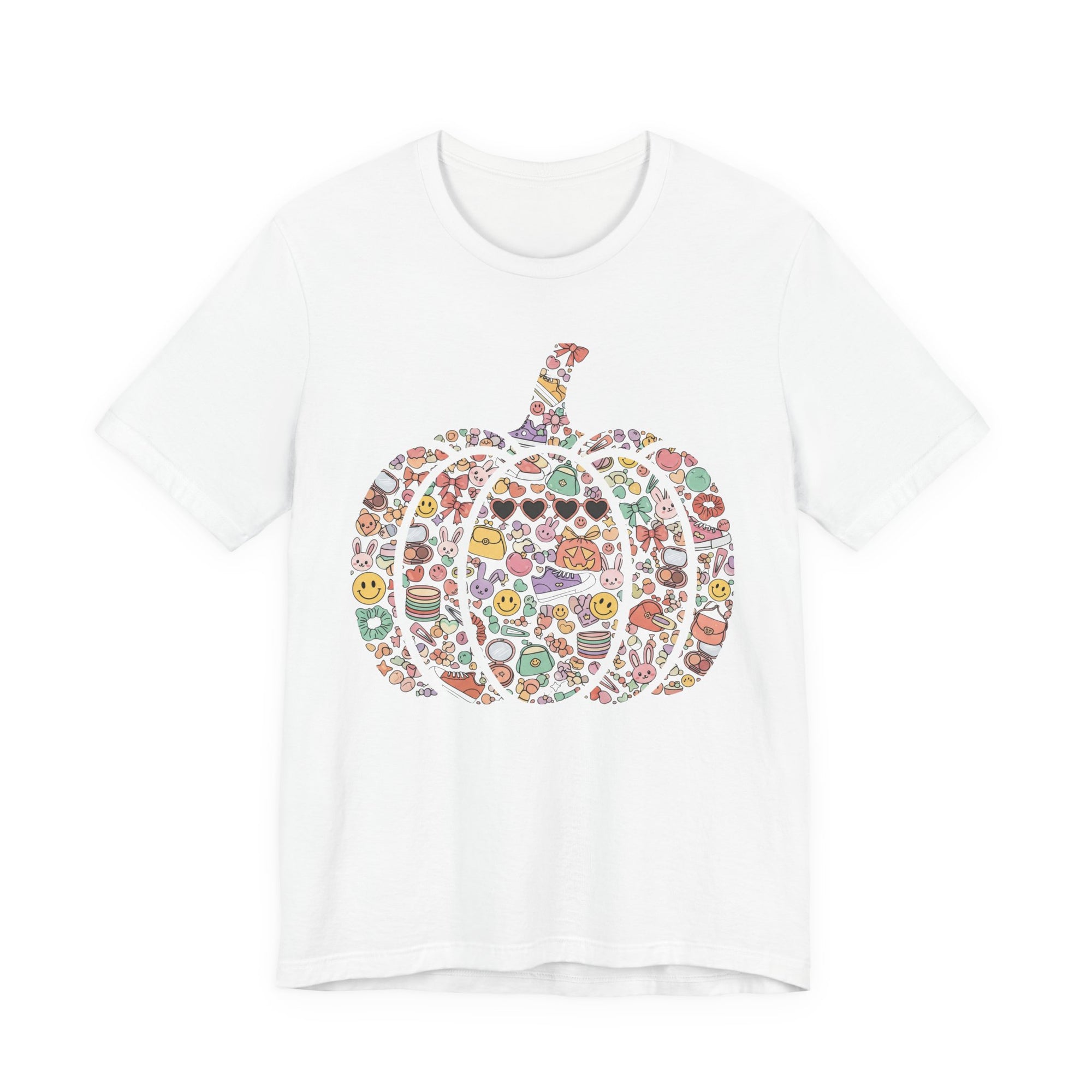 Kawaii Pumpkin Unisex Jersey Short Sleeve Tee