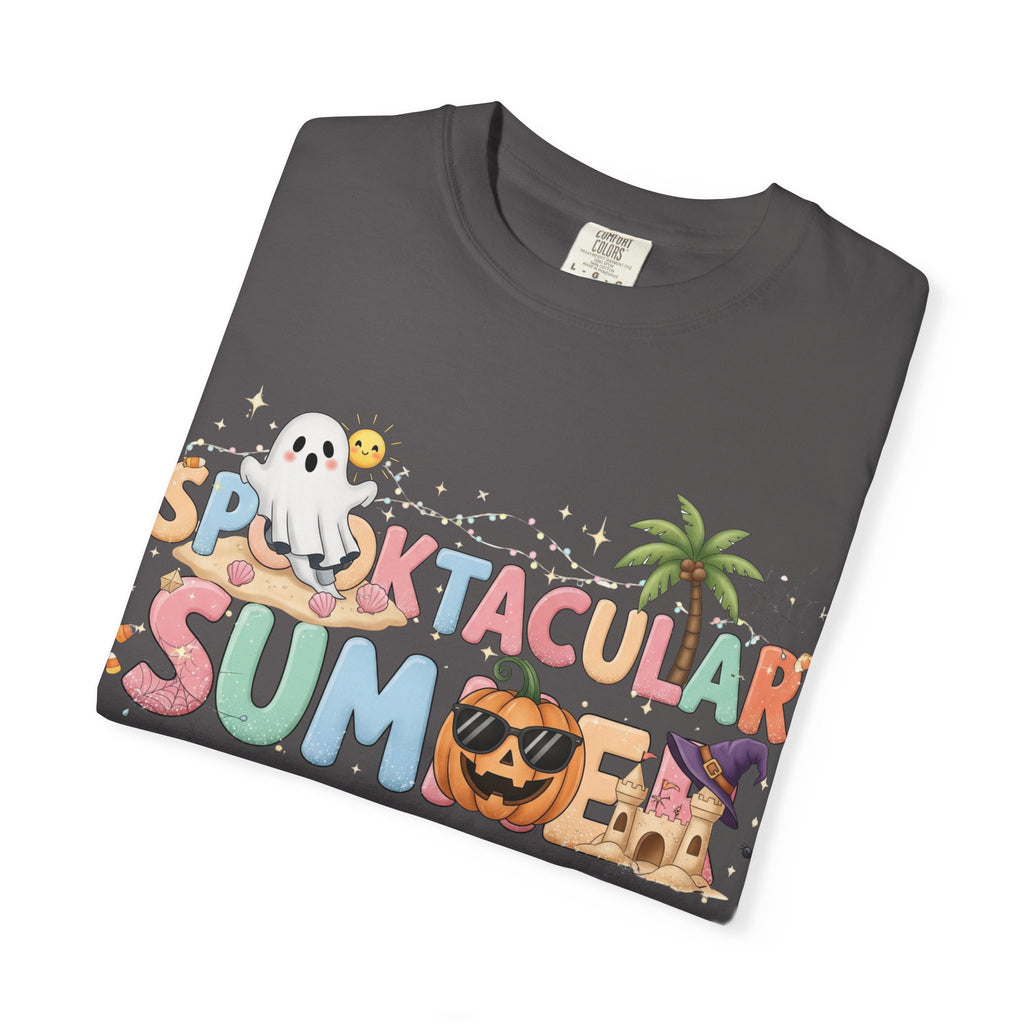 Spooktacular Summer T-shirt | Fun Halloween Tee, Unisex Graphic Shirt, Summer Party Outfit, Seasonal Gift, Festival Wear