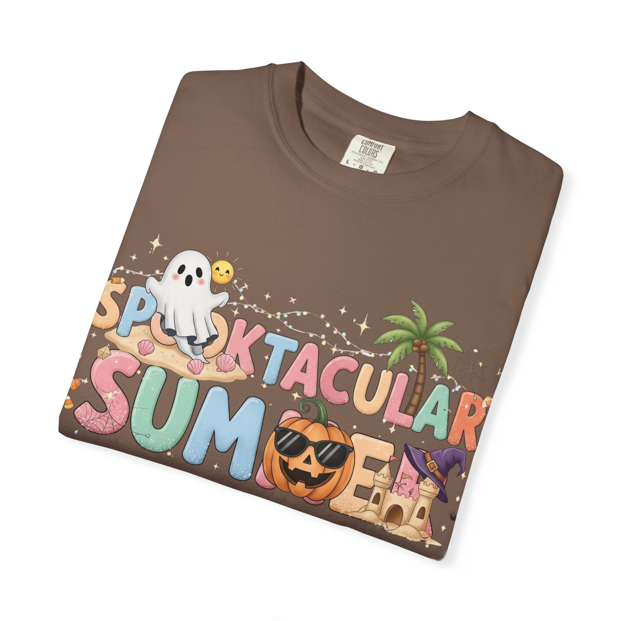 Spooktacular Summer T-shirt | Fun Halloween Tee, Unisex Graphic Shirt, Summer Party Outfit, Seasonal Gift, Festival Wear