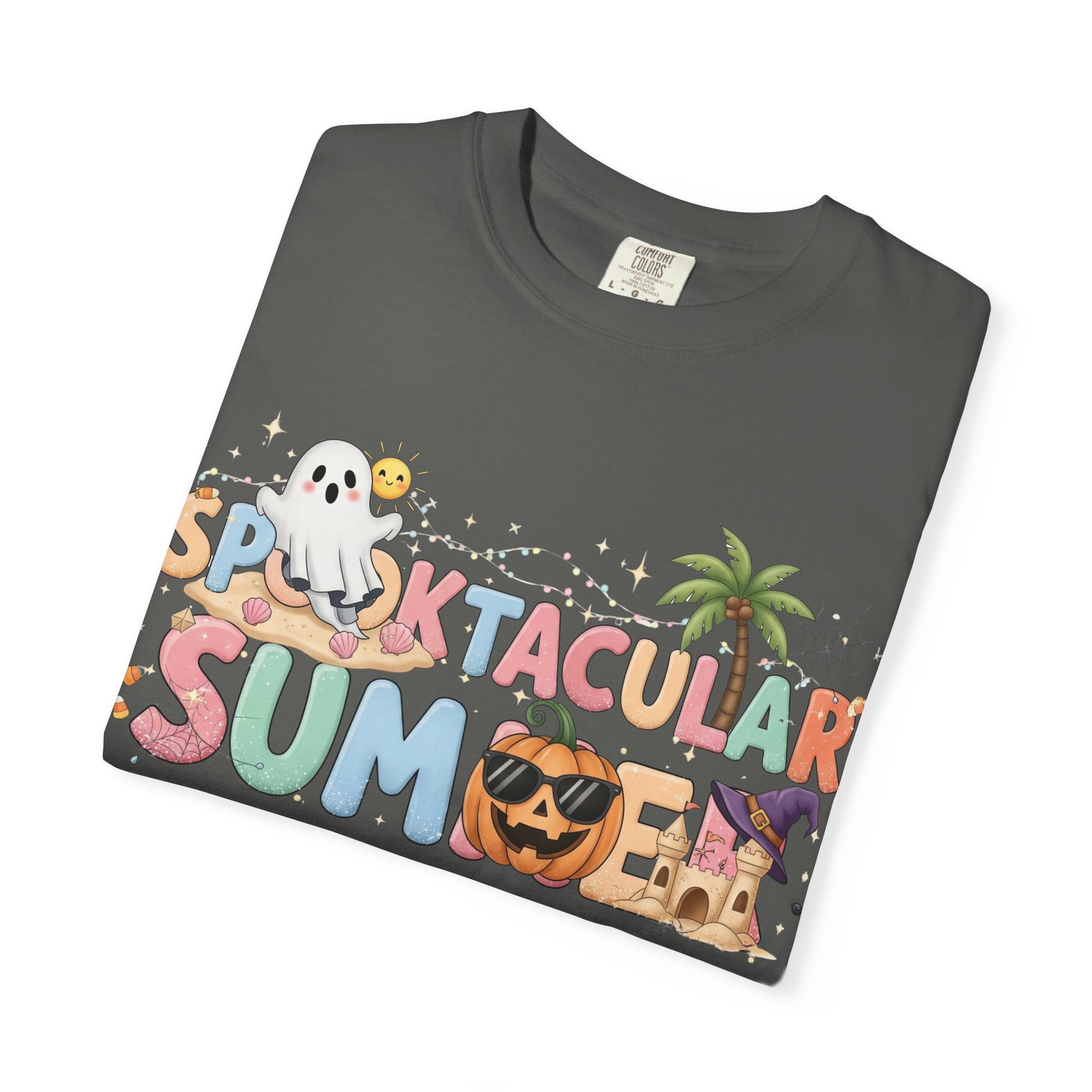 Spooktacular Summer T-shirt | Fun Halloween Tee, Unisex Graphic Shirt, Summer Party Outfit, Seasonal Gift, Festival Wear