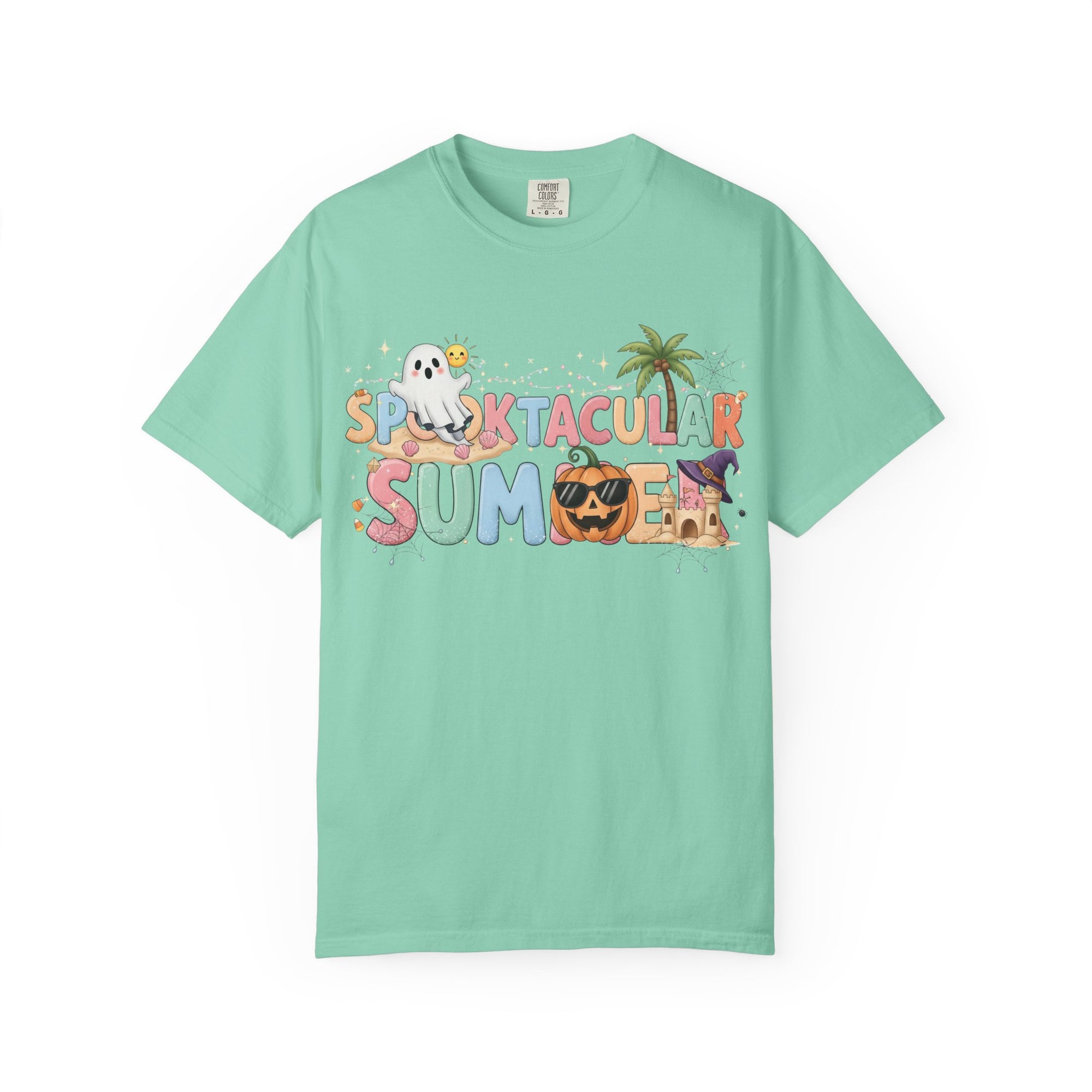 Spooktacular Summer T-shirt | Fun Halloween Tee, Unisex Graphic Shirt, Summer Party Outfit, Seasonal Gift, Festival Wear
