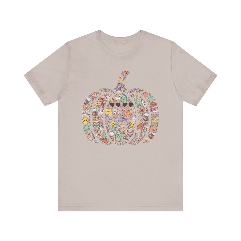 Kawaii Pumpkin Unisex Jersey Short Sleeve Tee
