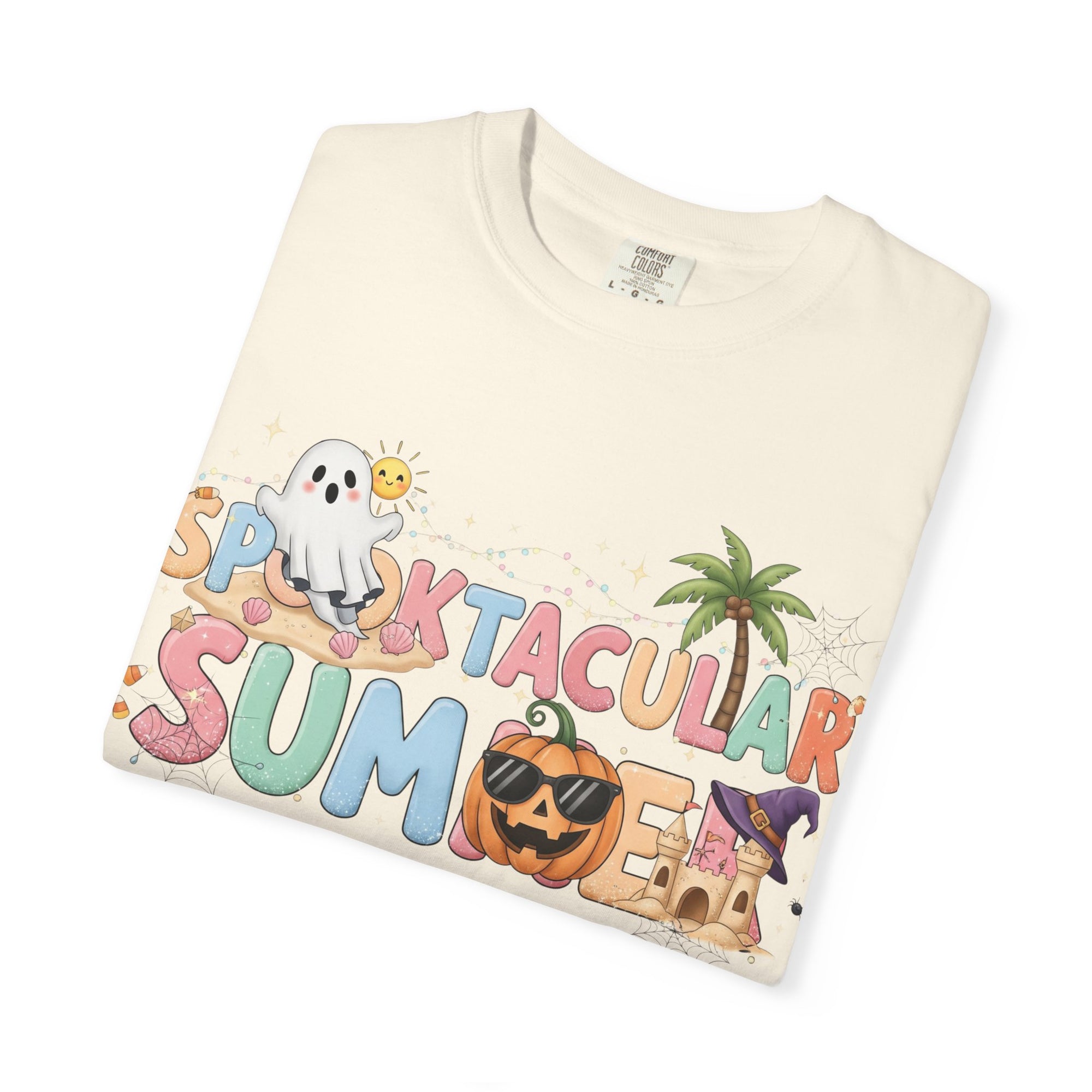 Spooktacular Summer T-shirt | Fun Halloween Tee, Unisex Graphic Shirt, Summer Party Outfit, Seasonal Gift, Festival Wear