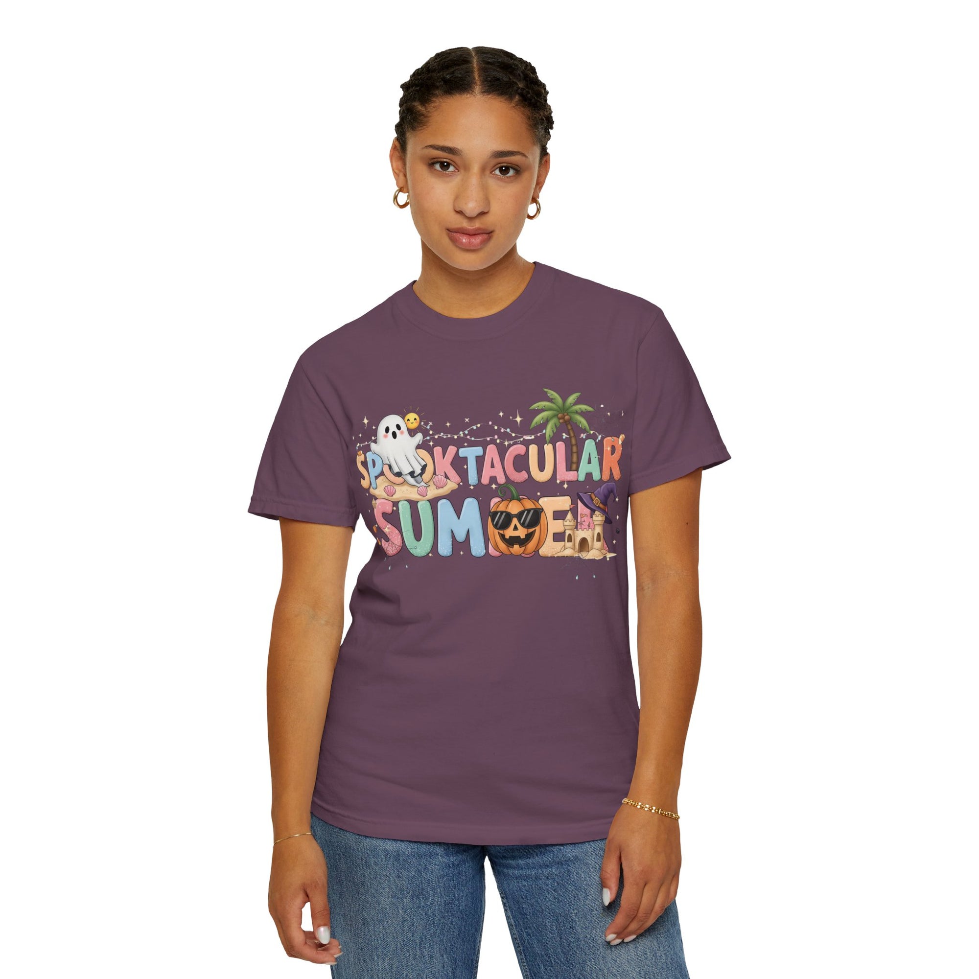 Spooktacular Summer T-shirt | Fun Halloween Tee, Unisex Graphic Shirt, Summer Party Outfit, Seasonal Gift, Festival Wear