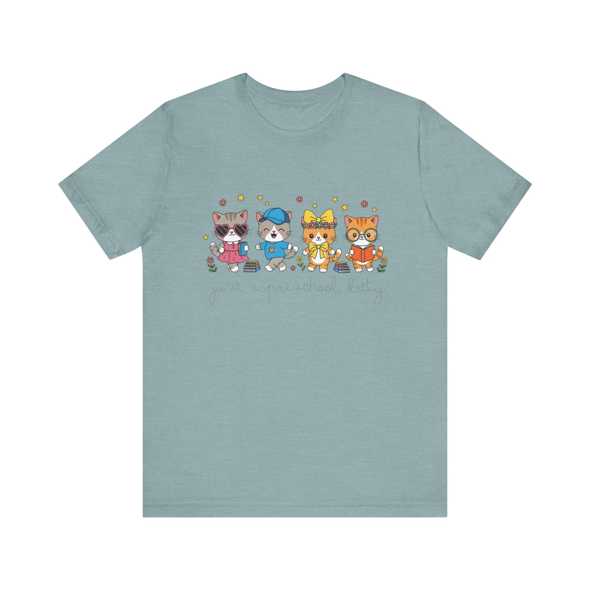 Cute Animal Characters Tee for Kids, Fun T-Shirt, Gifts for Animal Lovers, Family Matching Tees, Summer Outfit