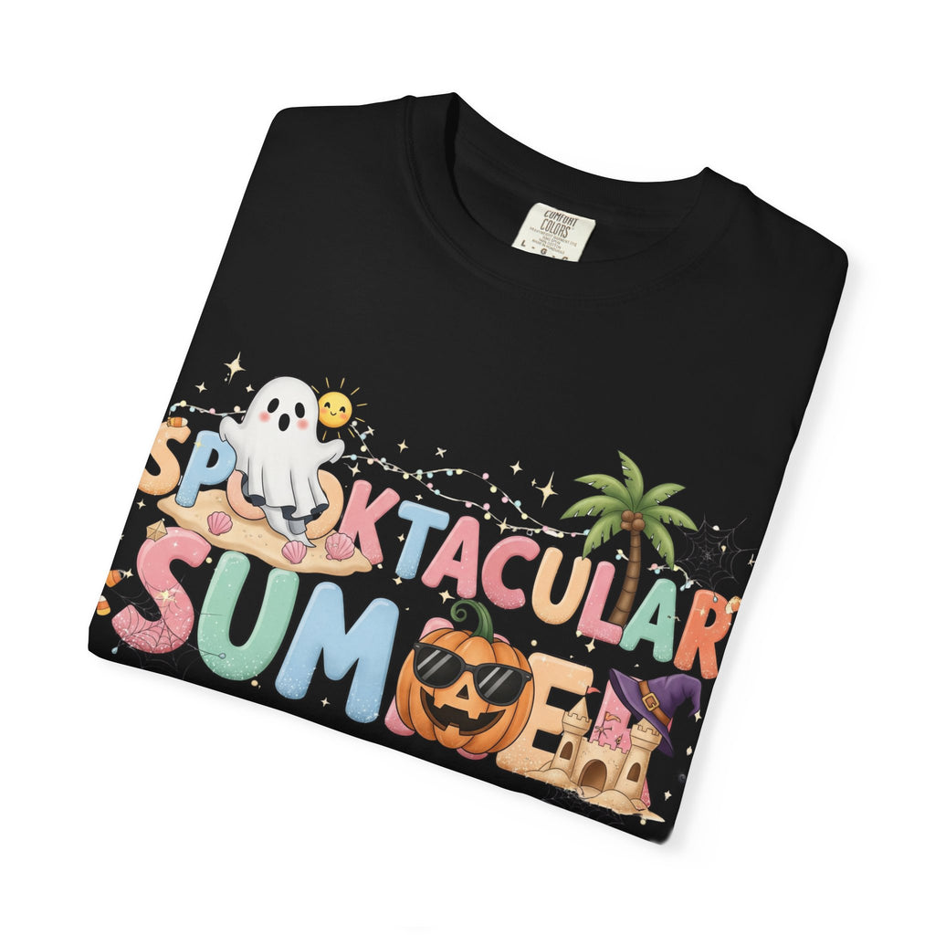 Spooktacular Summer T-shirt | Fun Halloween Tee, Unisex Graphic Shirt, Summer Party Outfit, Seasonal Gift, Festival Wear