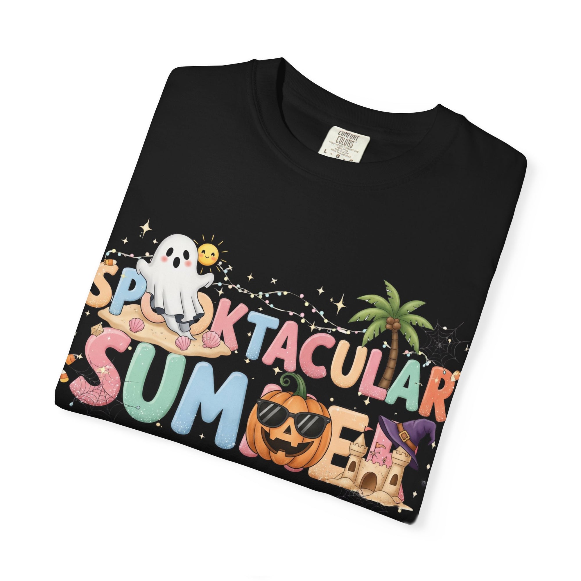 Spooktacular Summer T-shirt | Fun Halloween Tee, Unisex Graphic Shirt, Summer Party Outfit, Seasonal Gift, Festival Wear