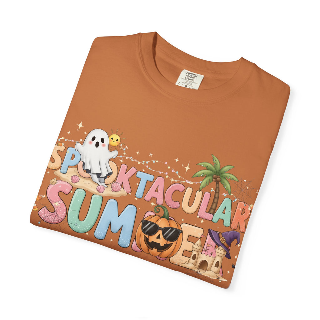 Spooktacular Summer T-shirt | Fun Halloween Tee, Unisex Graphic Shirt, Summer Party Outfit, Seasonal Gift, Festival Wear