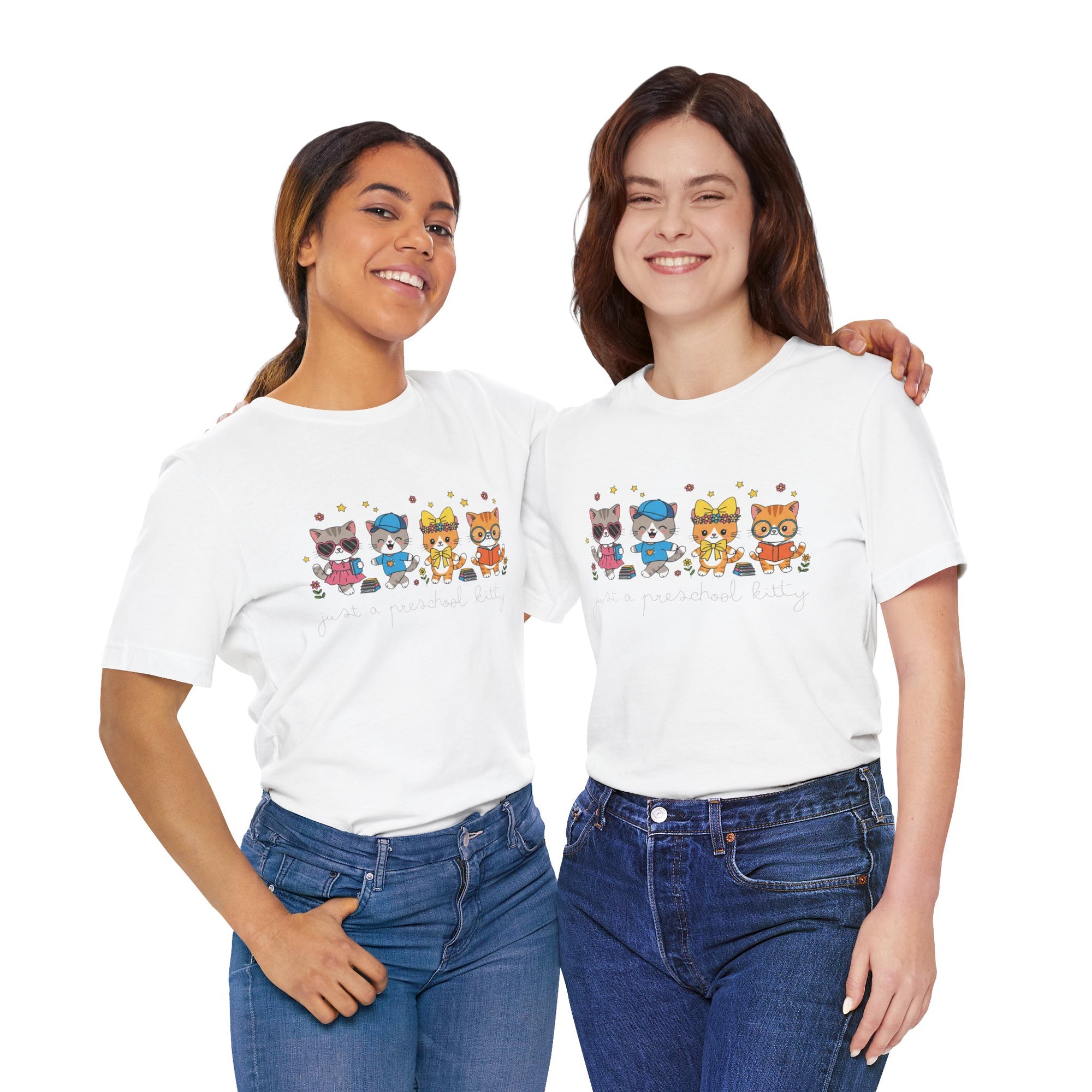 Cute Animal Characters Tee for Kids, Fun T-Shirt, Gifts for Animal Lovers, Family Matching Tees, Summer Outfit