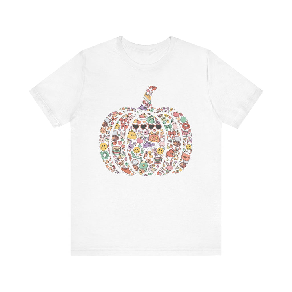 Kawaii Pumpkin Unisex Jersey Short Sleeve Tee
