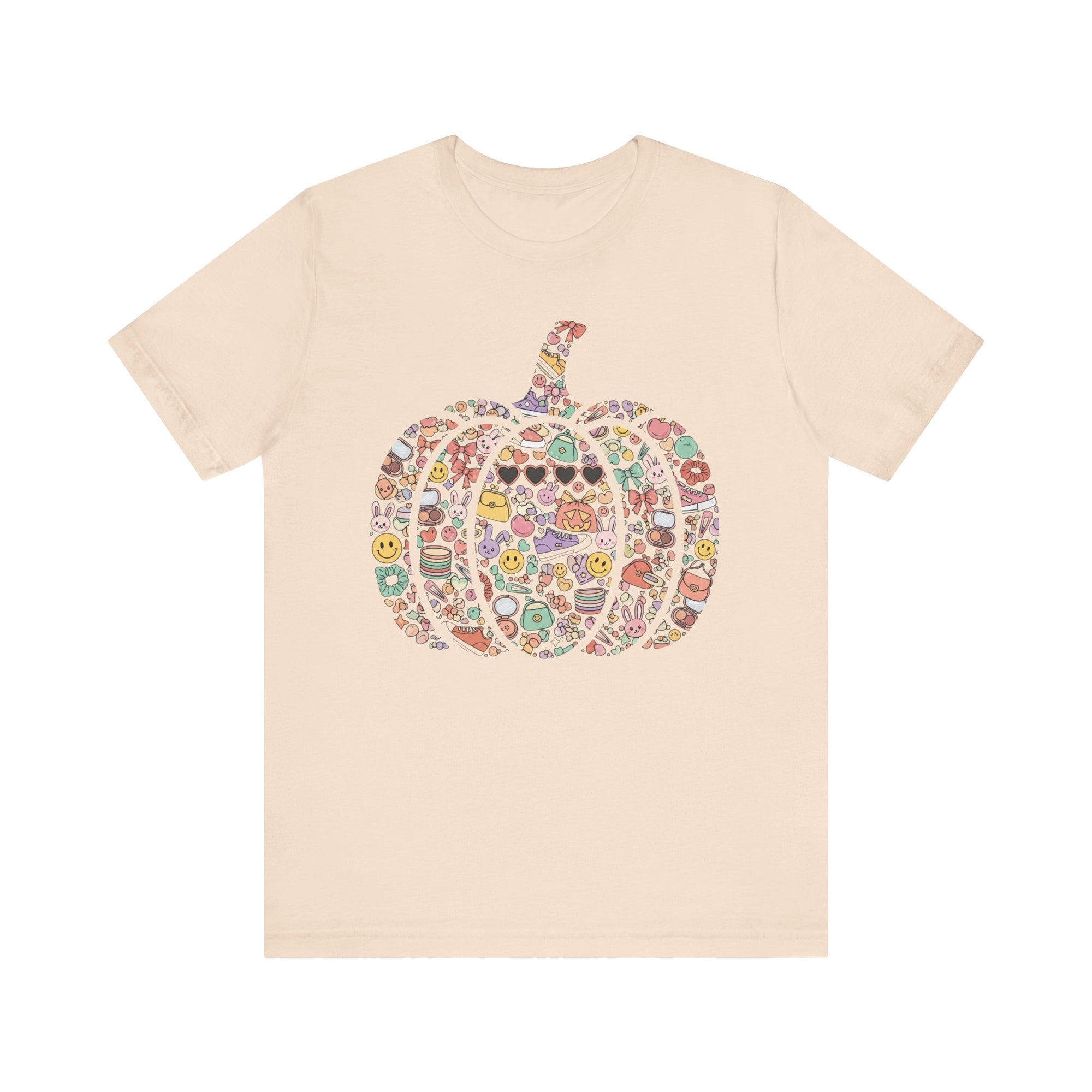 Kawaii Pumpkin Unisex Jersey Short Sleeve Tee