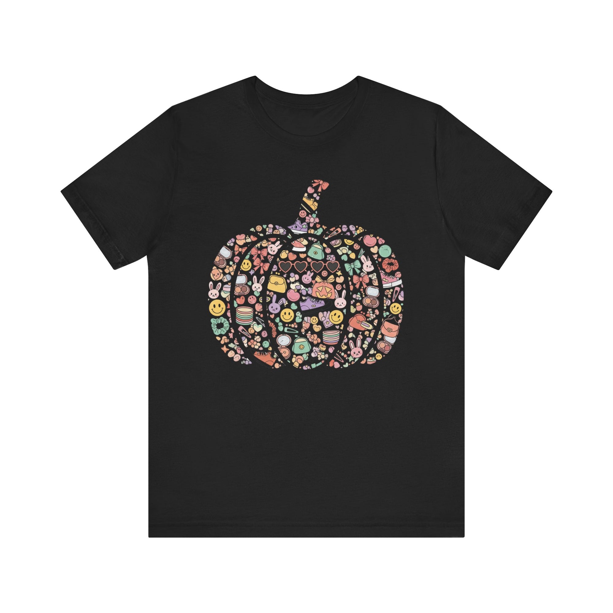 Kawaii Pumpkin Unisex Jersey Short Sleeve Tee