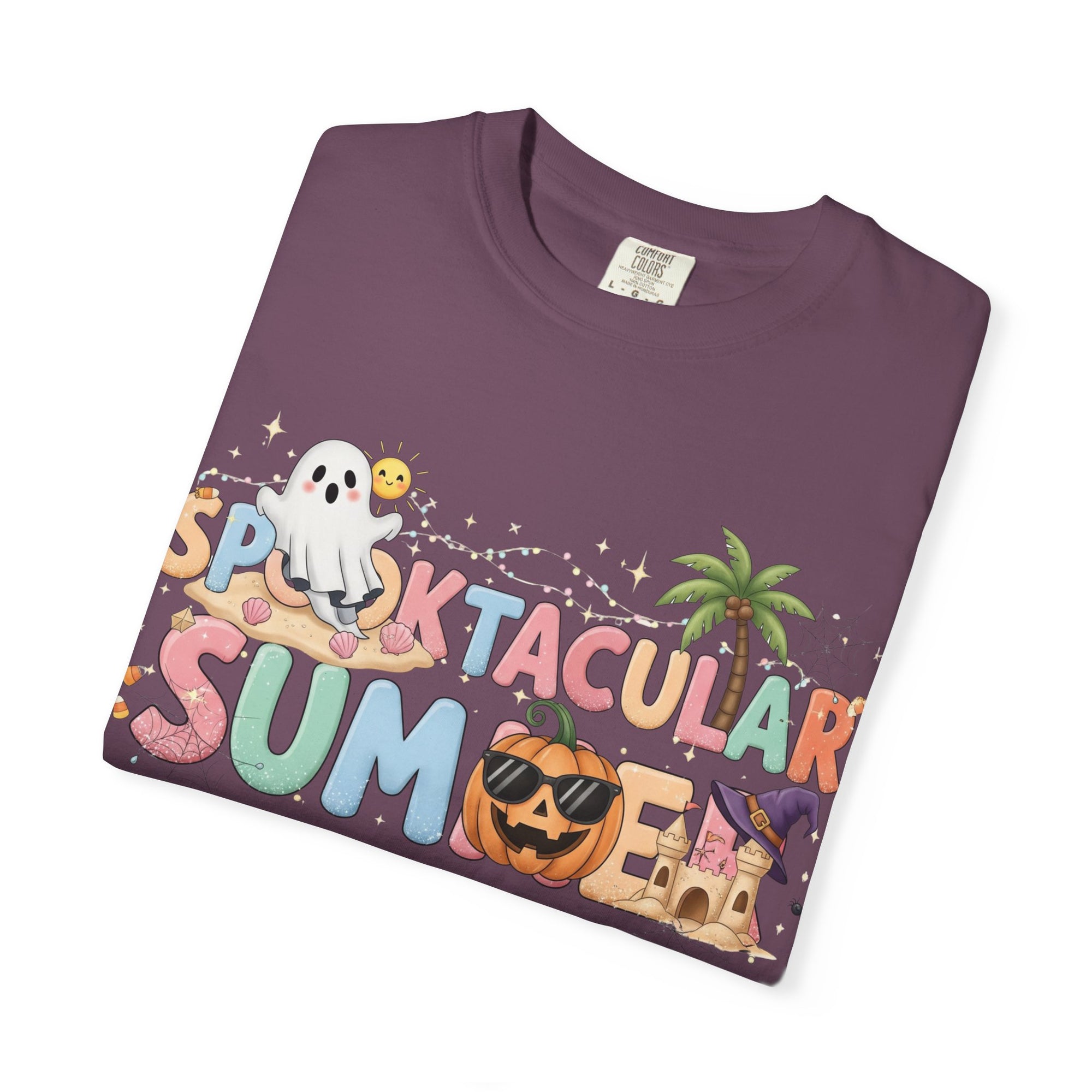 Spooktacular Summer T-shirt | Fun Halloween Tee, Unisex Graphic Shirt, Summer Party Outfit, Seasonal Gift, Festival Wear