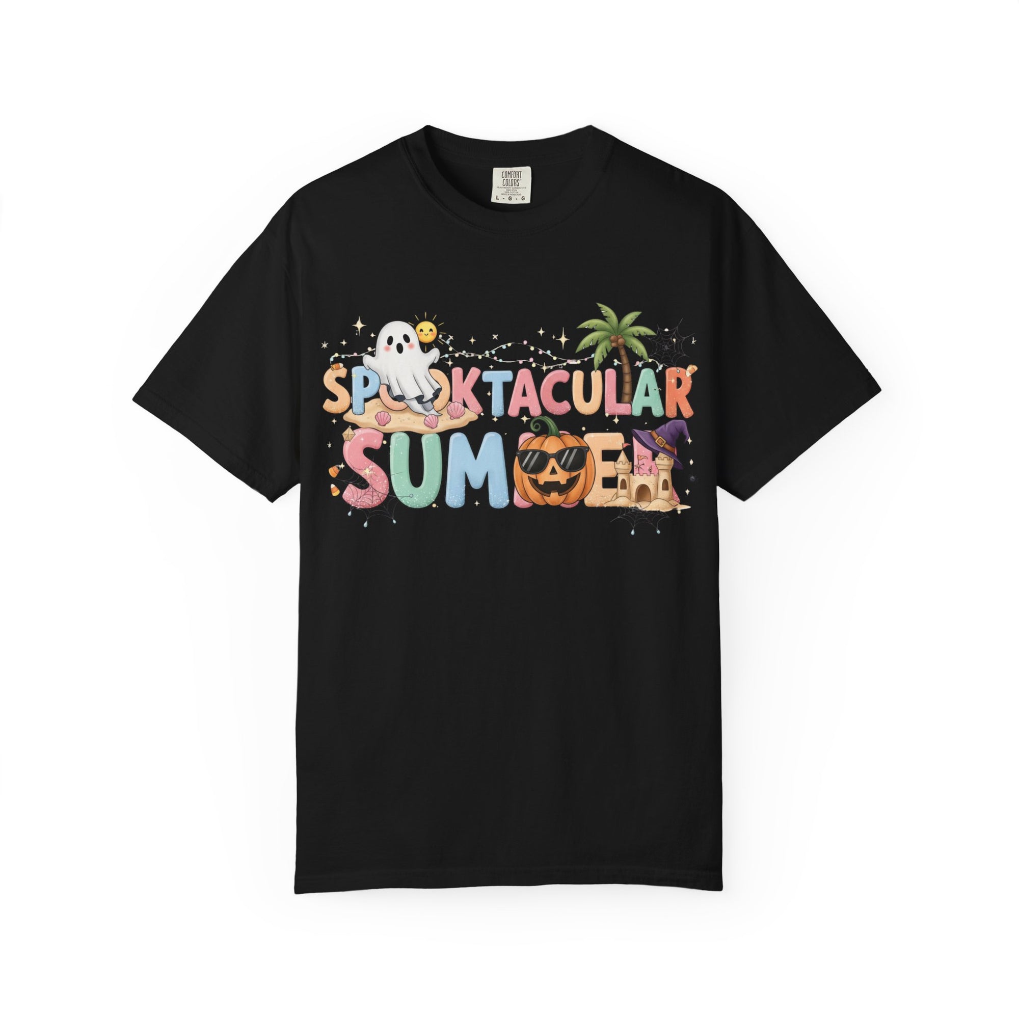 Spooktacular Summer T-shirt | Fun Halloween Tee, Unisex Graphic Shirt, Summer Party Outfit, Seasonal Gift, Festival Wear