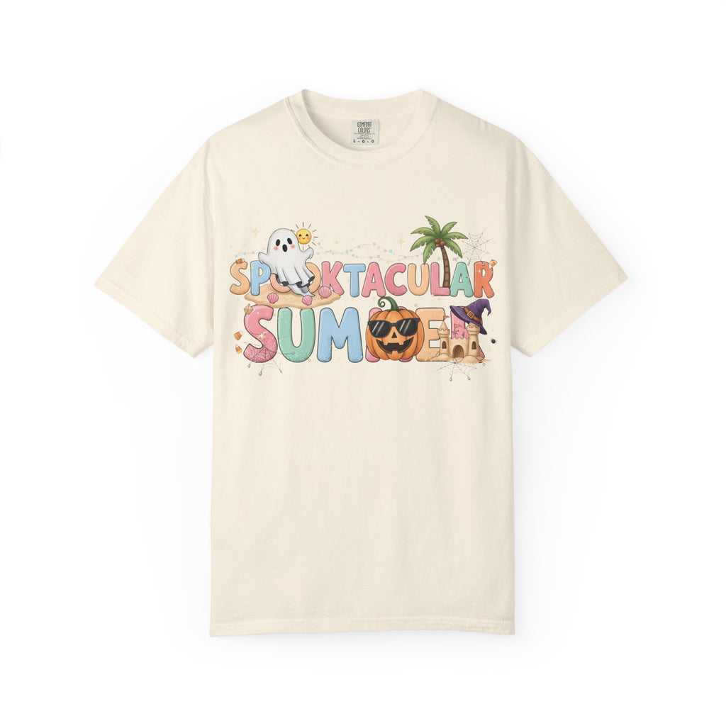 Spooktacular Summer T-shirt | Fun Halloween Tee, Unisex Graphic Shirt, Summer Party Outfit, Seasonal Gift, Festival Wear