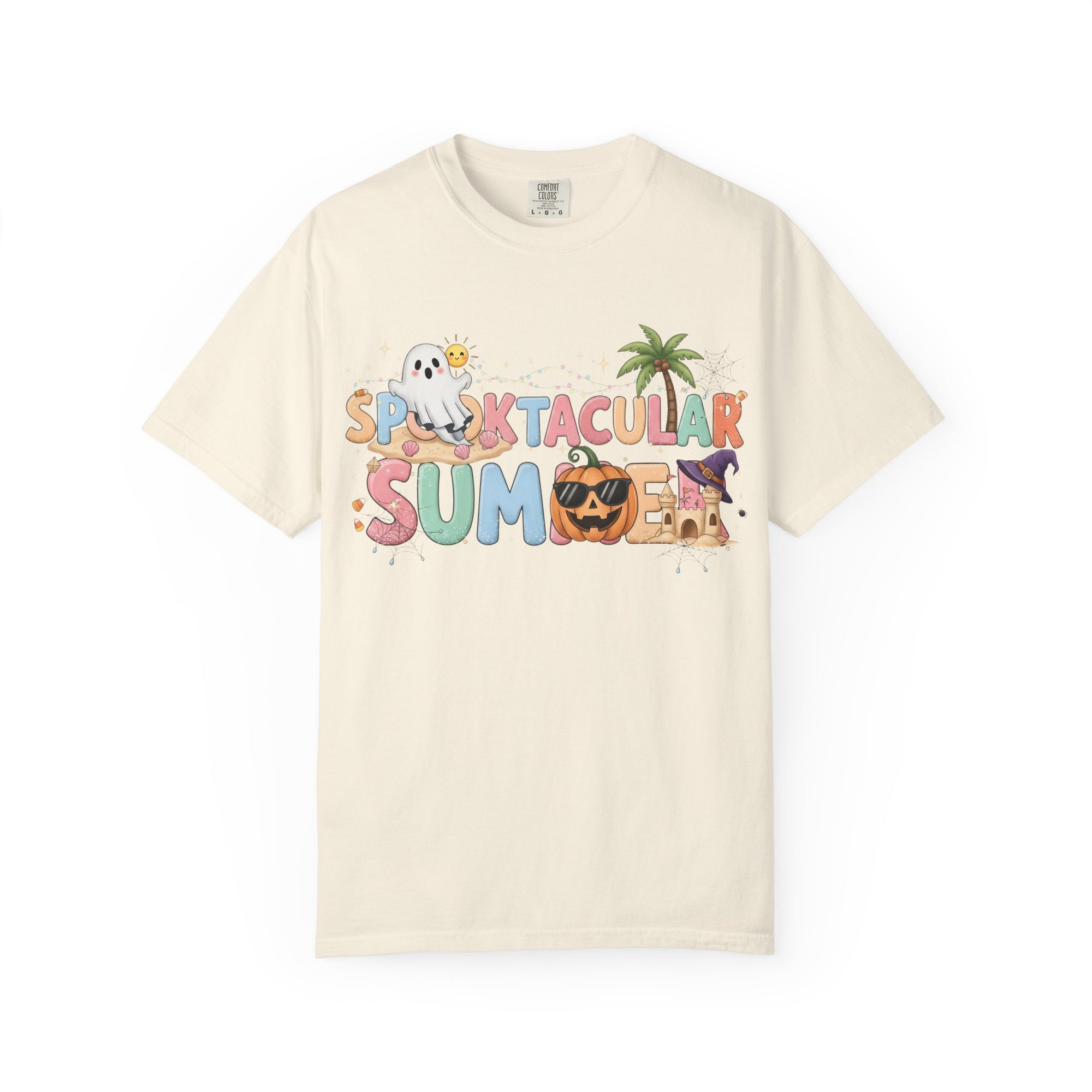 Spooktacular Summer T-shirt | Fun Halloween Tee, Unisex Graphic Shirt, Summer Party Outfit, Seasonal Gift, Festival Wear