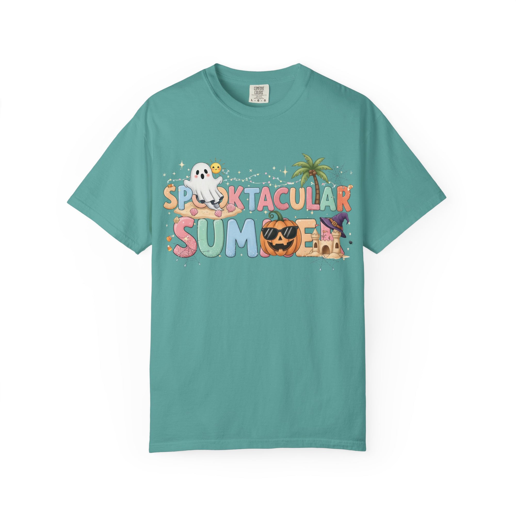 Spooktacular Summer T-shirt | Fun Halloween Tee, Unisex Graphic Shirt, Summer Party Outfit, Seasonal Gift, Festival Wear