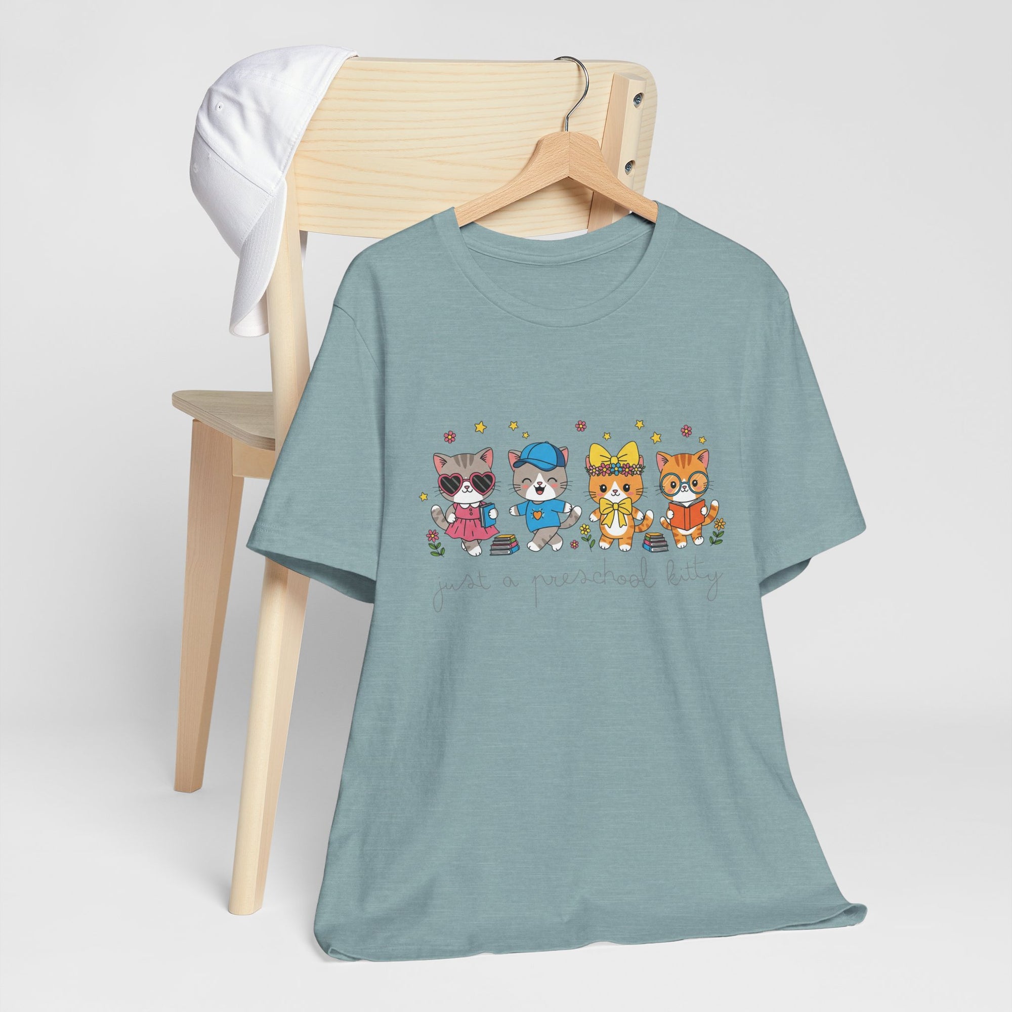 Cute Animal Characters Tee for Kids, Fun T-Shirt, Gifts for Animal Lovers, Family Matching Tees, Summer Outfit
