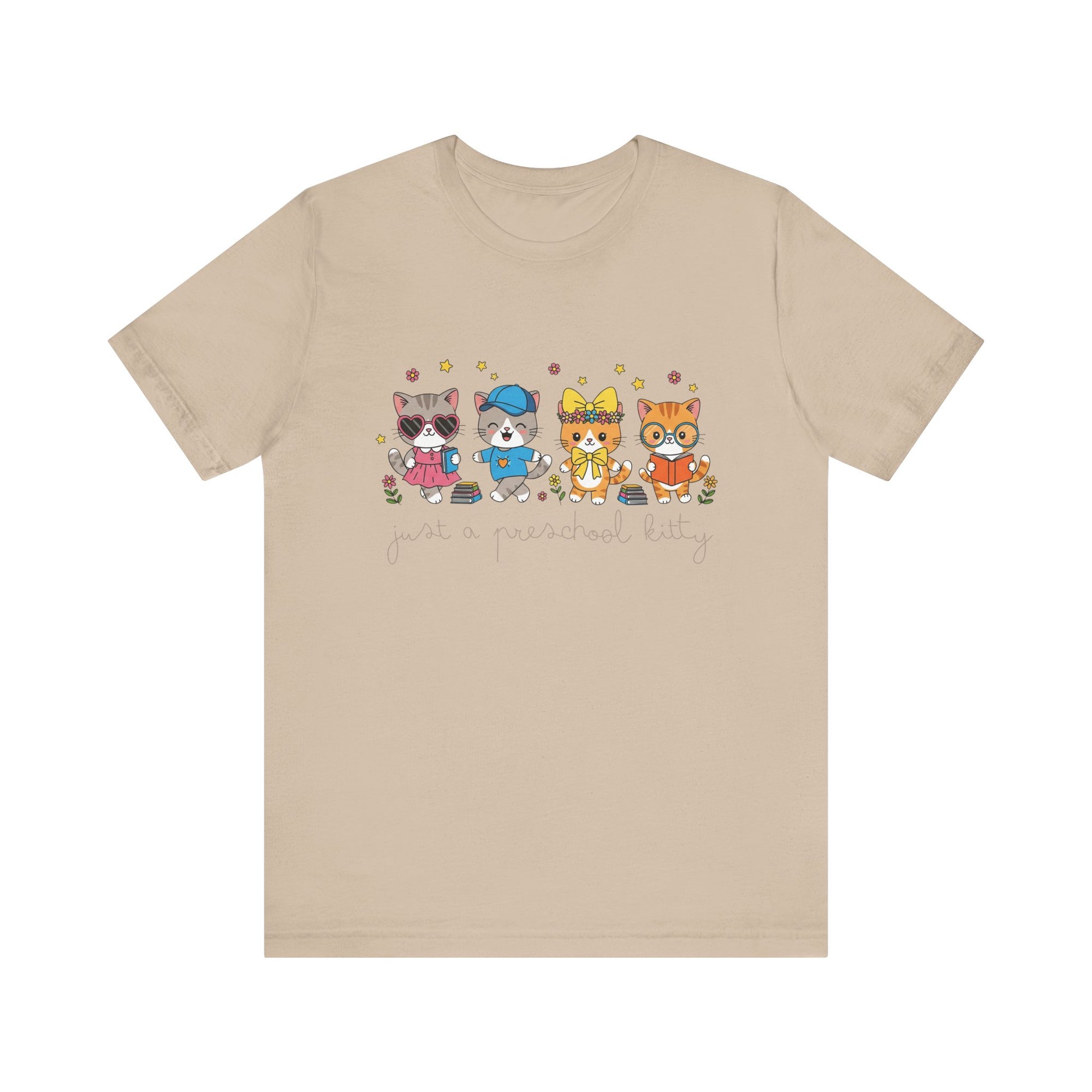 Cute Animal Characters Tee for Kids, Fun T-Shirt, Gifts for Animal Lovers, Family Matching Tees, Summer Outfit
